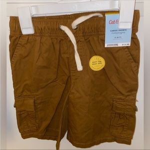 Brand new boys target cargo shorts- small (6/7)